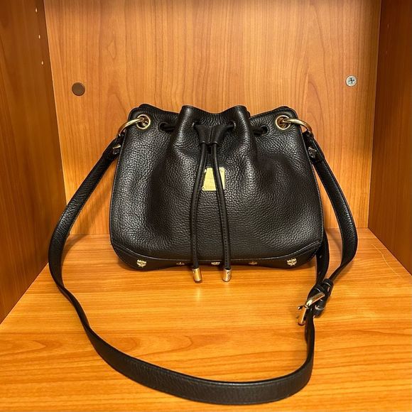 MCM Handbags - MCM Bucket Crossbody Bag Black